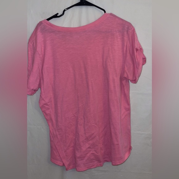 Pink Basic Oversized Top - Picture 2 of 5